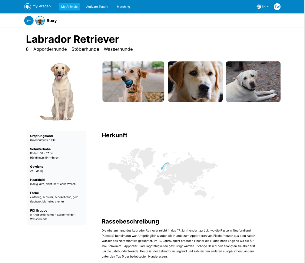 Rassebestimmung Light (Black Friday Angebot)