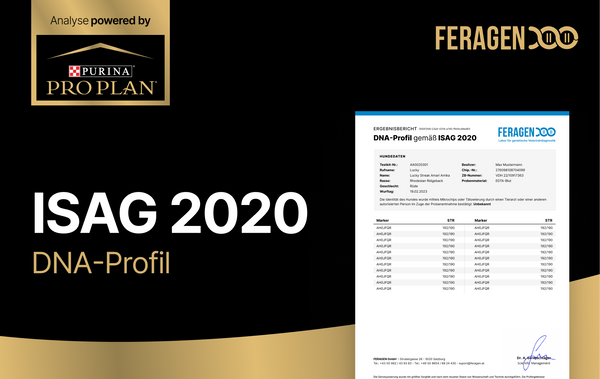 DNA-Profil (ISAG 2020) Powered by Purina® Pro Plan