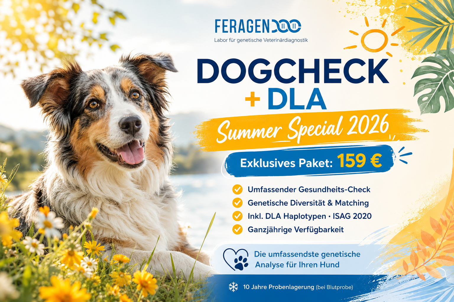Summer Special - DogCheck + Diversität + DLA + ISAG 2020