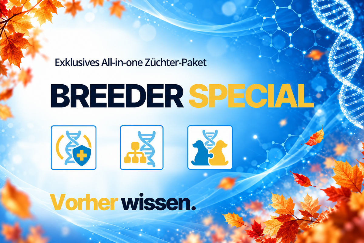 Breeder Special – DogCheck 4.0 + Diversität + DLA + ISAG 2020